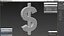 US Dollar Currency Symbol Silver