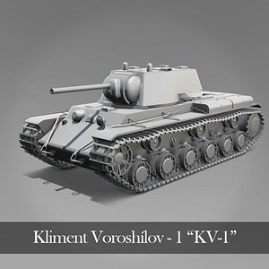 Kliment Voroshílov -1 "KV-1"