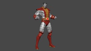 Colossus low-poly 3D model