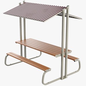 Park Furniture Set(2) 3D model