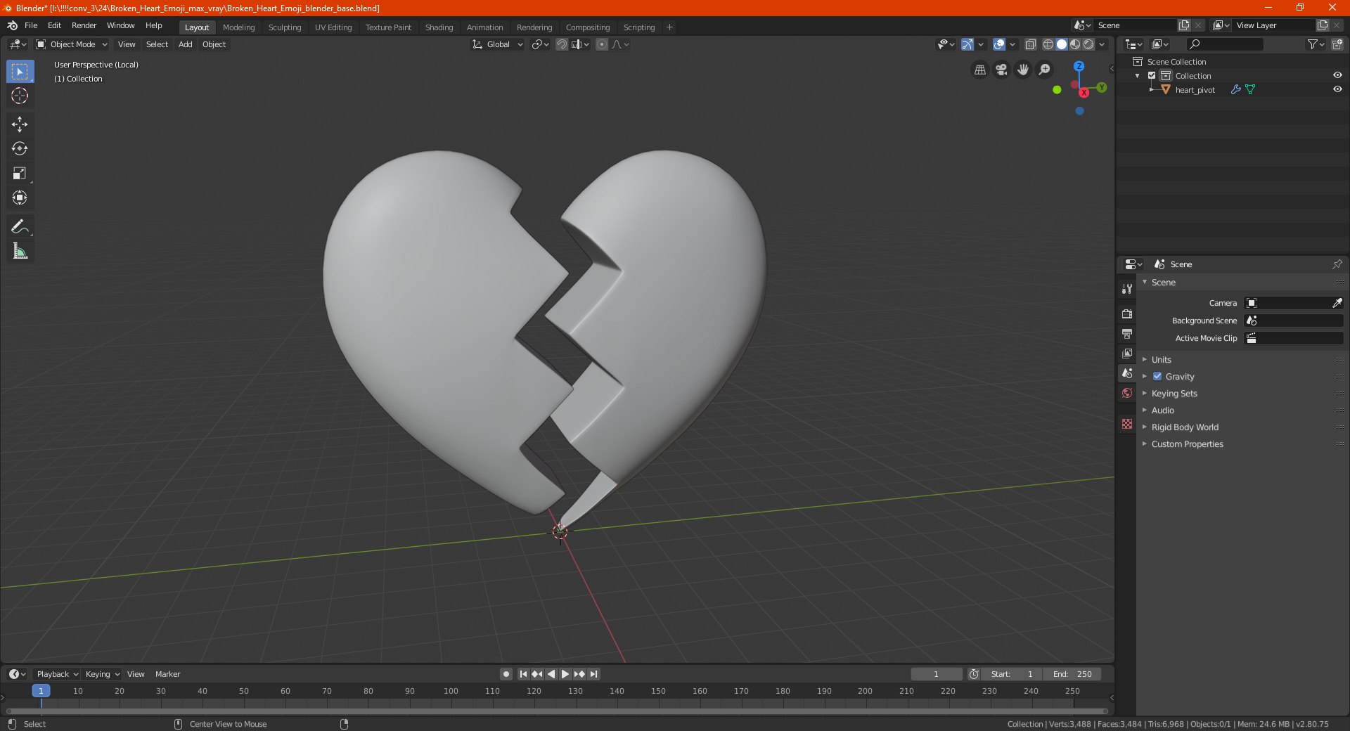 3D model Broken Heart Emoji https://p.turbosquid.com/ts-thumb/Gh/8rn70f/rx/brokenheartemojivray3dmodel020/jpg/1633942238/1920x1080/fit_q87/0593c469579050241f5469b64cfdaa0a741e3cea/brokenheartemojivray3dmodel020.jpg