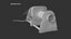 3D model mooring winches