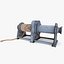 3D model mooring winches
