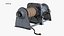 3D model mooring winches