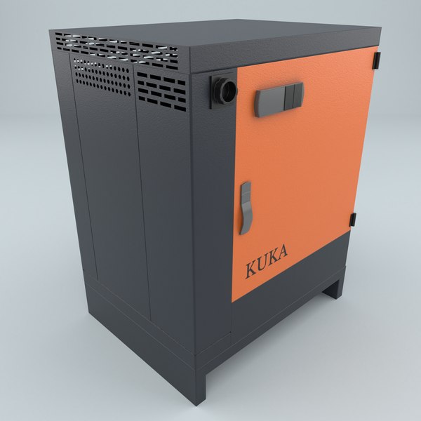 3D kr c4 robot controller model