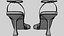 Round-Toe Ankle-Strap Spool-Heel Stiletto Sandals 15