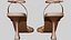 Round-Toe Ankle-Strap Spool-Heel Stiletto Sandals 15