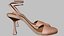 Round-Toe Ankle-Strap Spool-Heel Stiletto Sandals 15