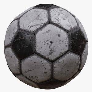 Football Clean and Dirted 3D model