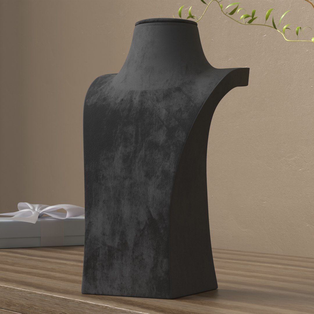 Necklace Stand 3D model preview