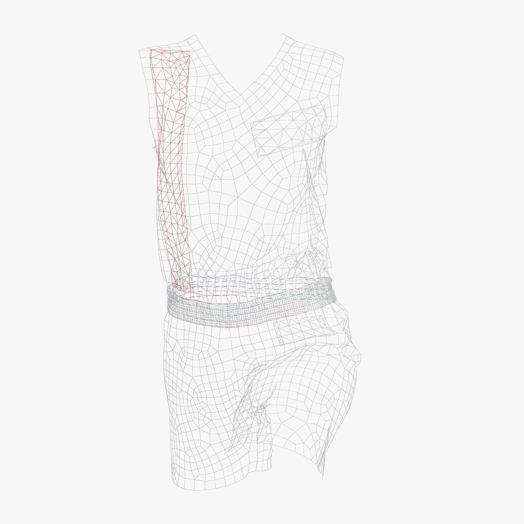 3D Workout cloth Marvelous Designer or Clo3D ZPRJ - TurboSquid 2168795