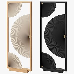 KIMU Design - The New Old Divider - Single - Black and White 3D model