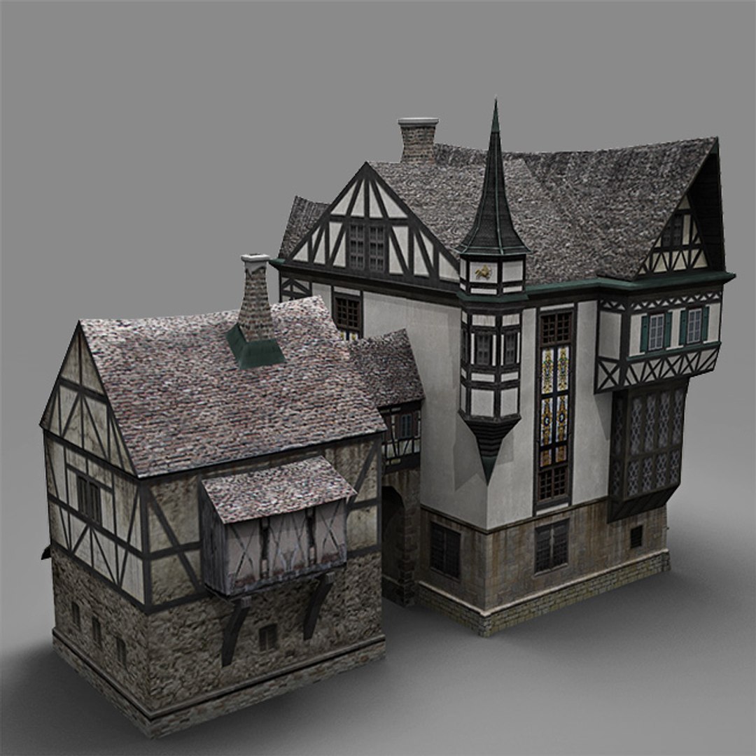 Old German House 3ds