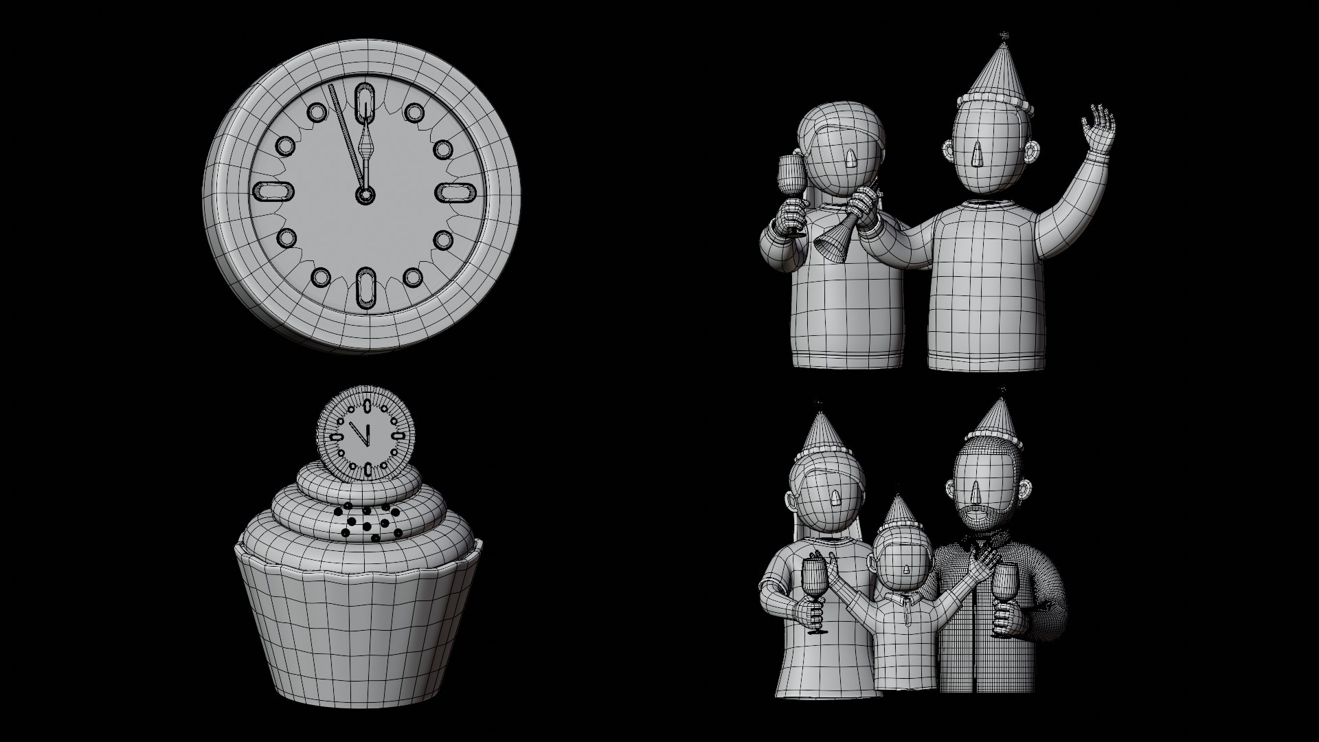New Years Day 3D Icon Set 3D https://p.turbosquid.com/ts-thumb/Gh/fO1HSF/KE/wire3/jpg/1702436621/1920x1080/fit_q87/c9b819d0274eb1493bdbc2b192495b72a37fa57d/wire3.jpg