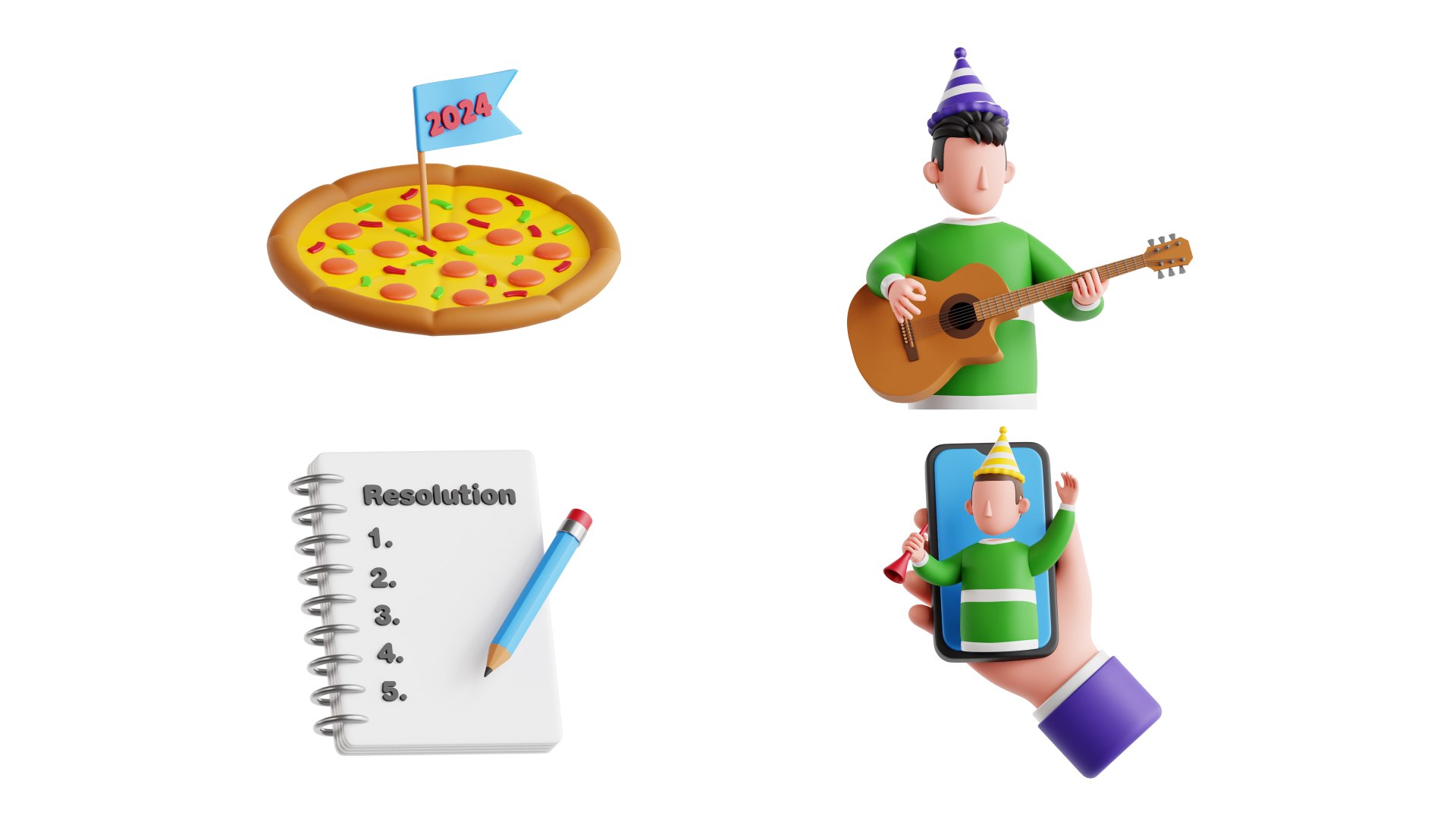New Years Day 3D Icon Set 3D https://p.turbosquid.com/ts-thumb/Gh/fO1HSF/j8/shot5/jpg/1702422661/1920x1080/fit_q87/c409ee35e562484b7d39b10f36de94612f045109/shot5.jpg