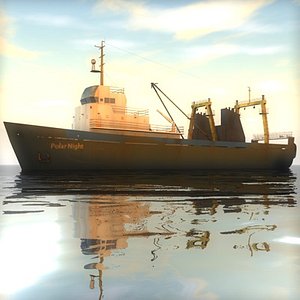 3ds max russian trawler