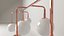 Pendant Lamp 6 White Spheres