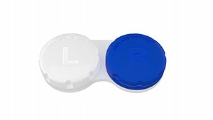 contact lens case 3D