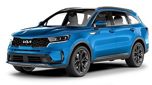 3D model Kia Sorento 2022