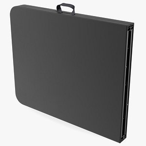 Deluxe Folded Table Black model