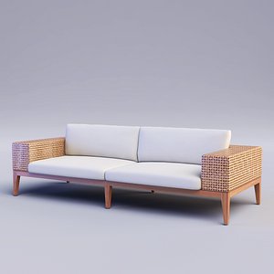 tropez sofa 3d model