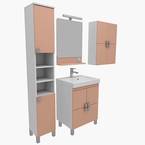 3d bathroom furniture model