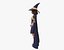 Cartoon Witch Girl