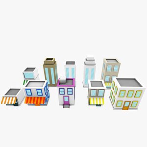 Cartoon Buildings
