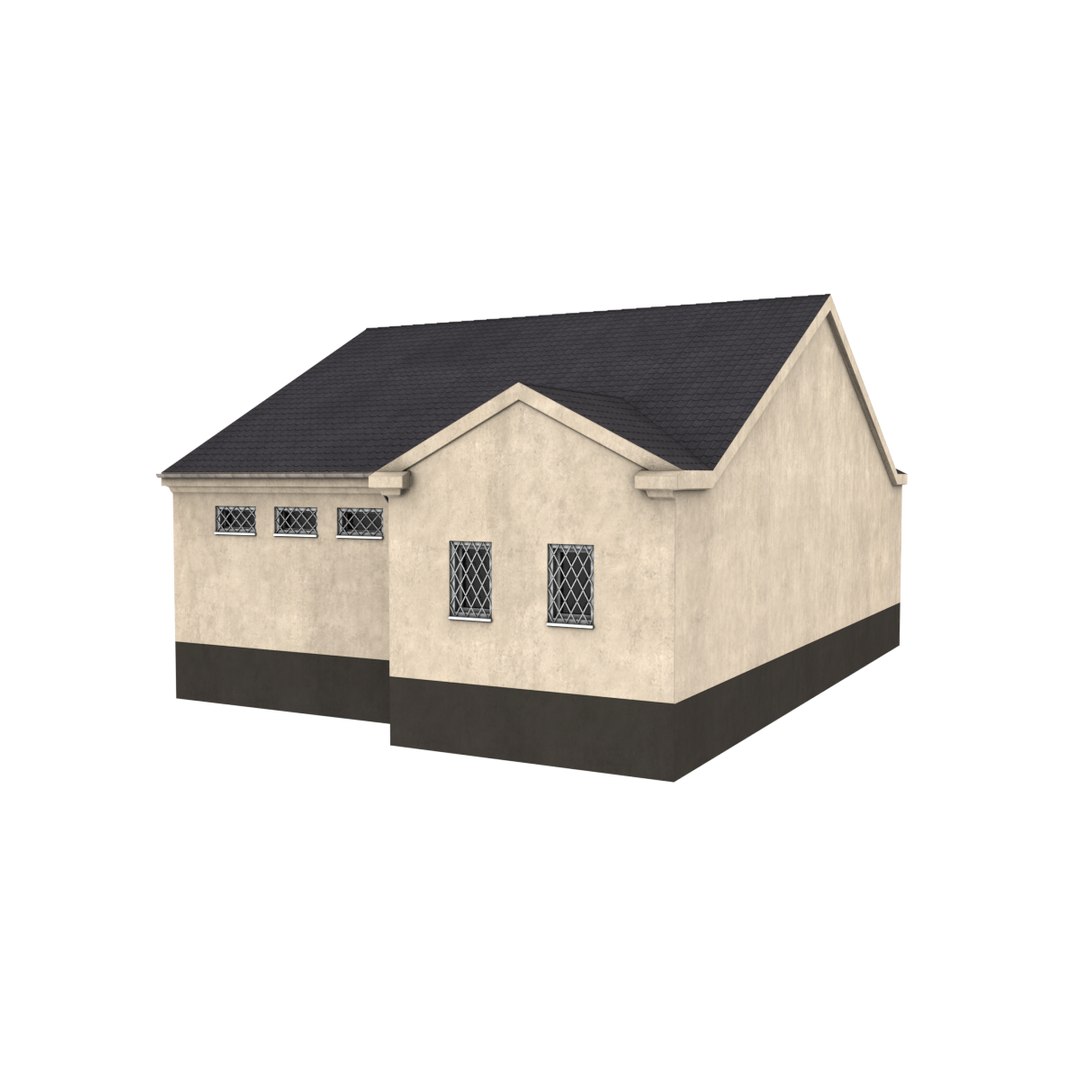 small shop 3d model