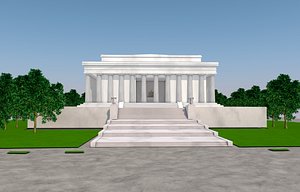 memorial national monument 3D model