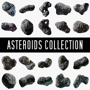 3d model asteroids
