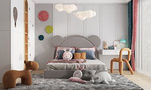 3D model Childrens bedroom