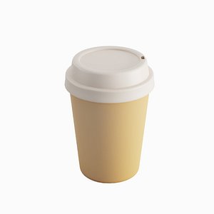 Plastic Coffee Cup 01