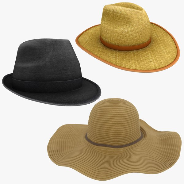 realistic hat model