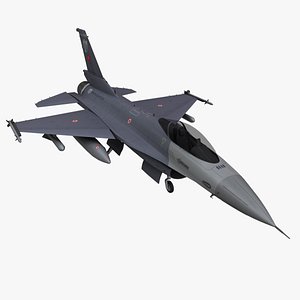 3d turkish air force f16-c model