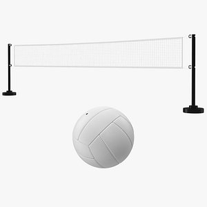 3D volleyball net ball