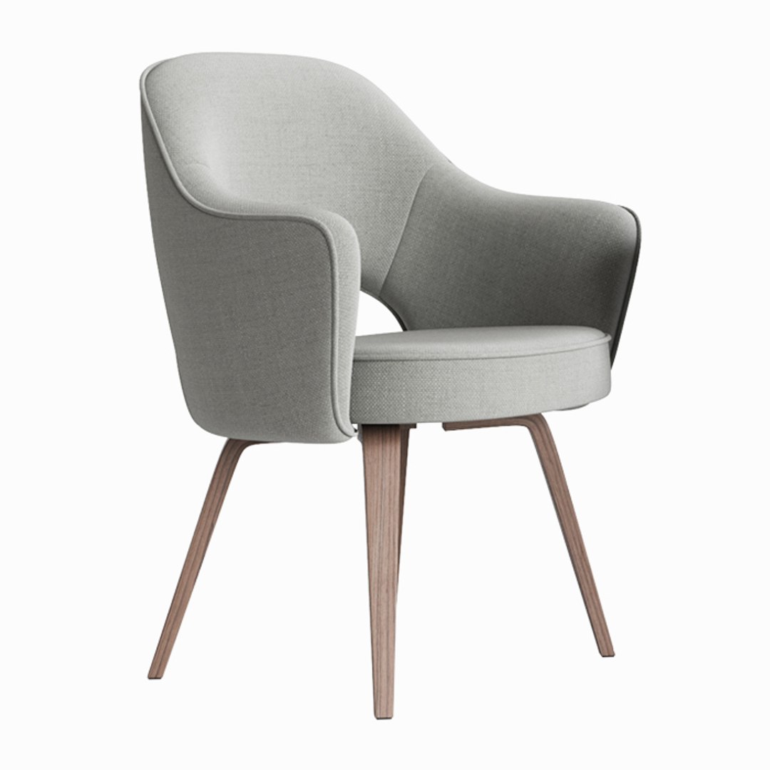 3D Saarinen Executive Arm Chair - TurboSquid 1493387