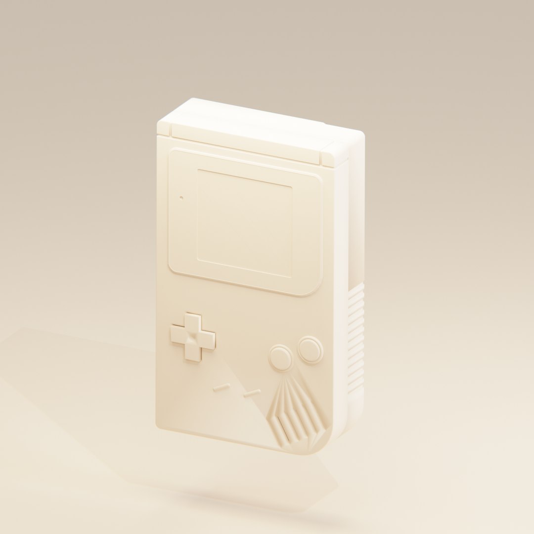 3D Nintendo Gameboy Model - TurboSquid 2337067