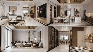 Apartment 06 - Maiholuxury - MAX FBX OBJ SKP DEA Simlab 3D model