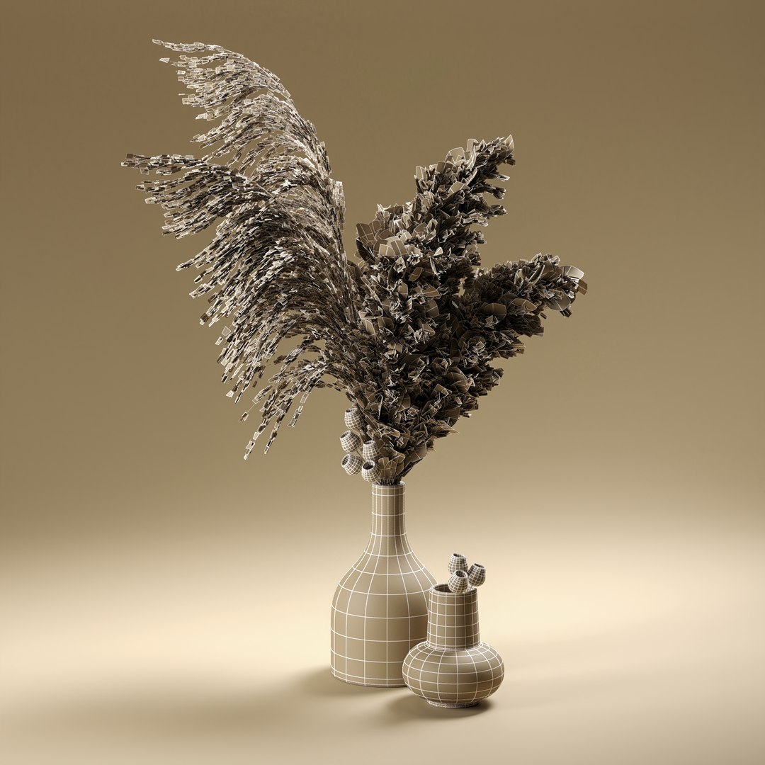 3D model set vases pampas grass https://p.turbosquid.com/ts-thumb/Gi/u26Gmw/ccb3tVNR/pampas_grass_bouquet_05_preview_05/jpeg/1580479935/1920x1080/fit_q87/0f10e4b3bb2483ef916b91d85e29dd954c4e5ab1/pampas_grass_bouquet_05_preview_05.jpg