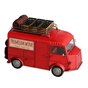 Wine Truck model