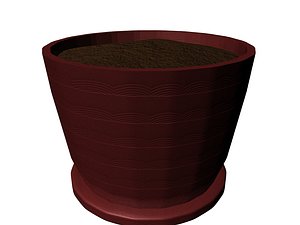 Low poly planter