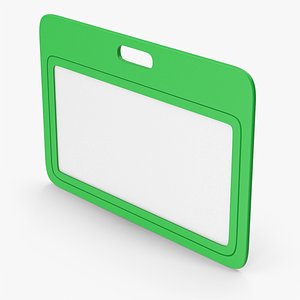 Green ID Badge