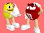 노란색 m & m