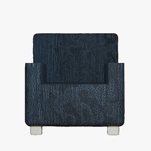3D model Realistic Armchair 3D Model - High Quality and Textured