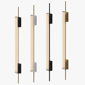 3D Tubus 70 Wall Light by CONTAIN