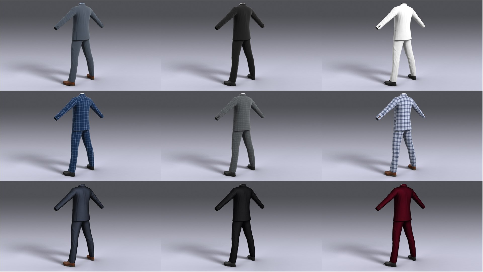 3D Suit Collection 1 - TurboSquid 2008858