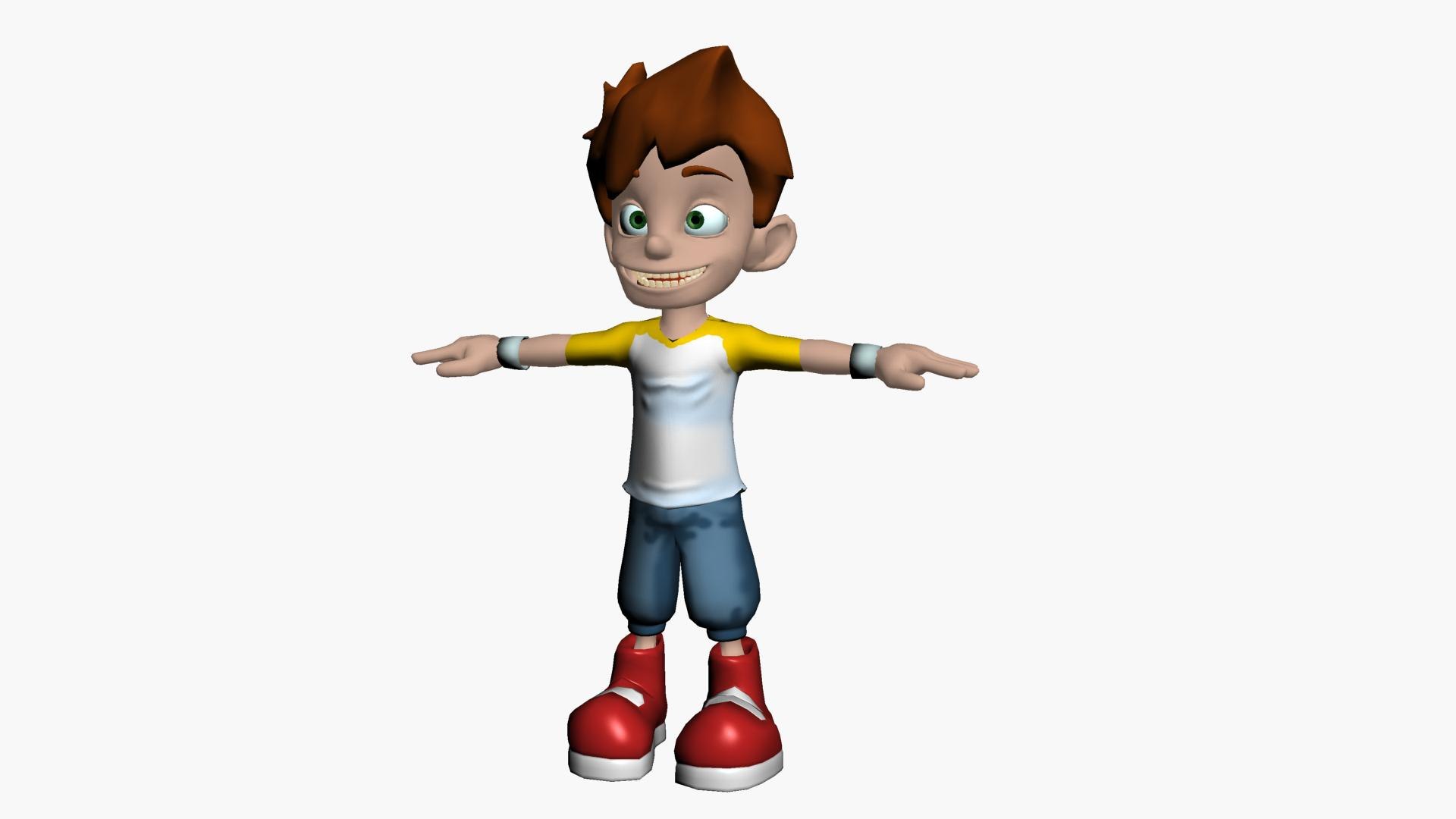 Boy Child Character 3D Model - TurboSquid 1693190