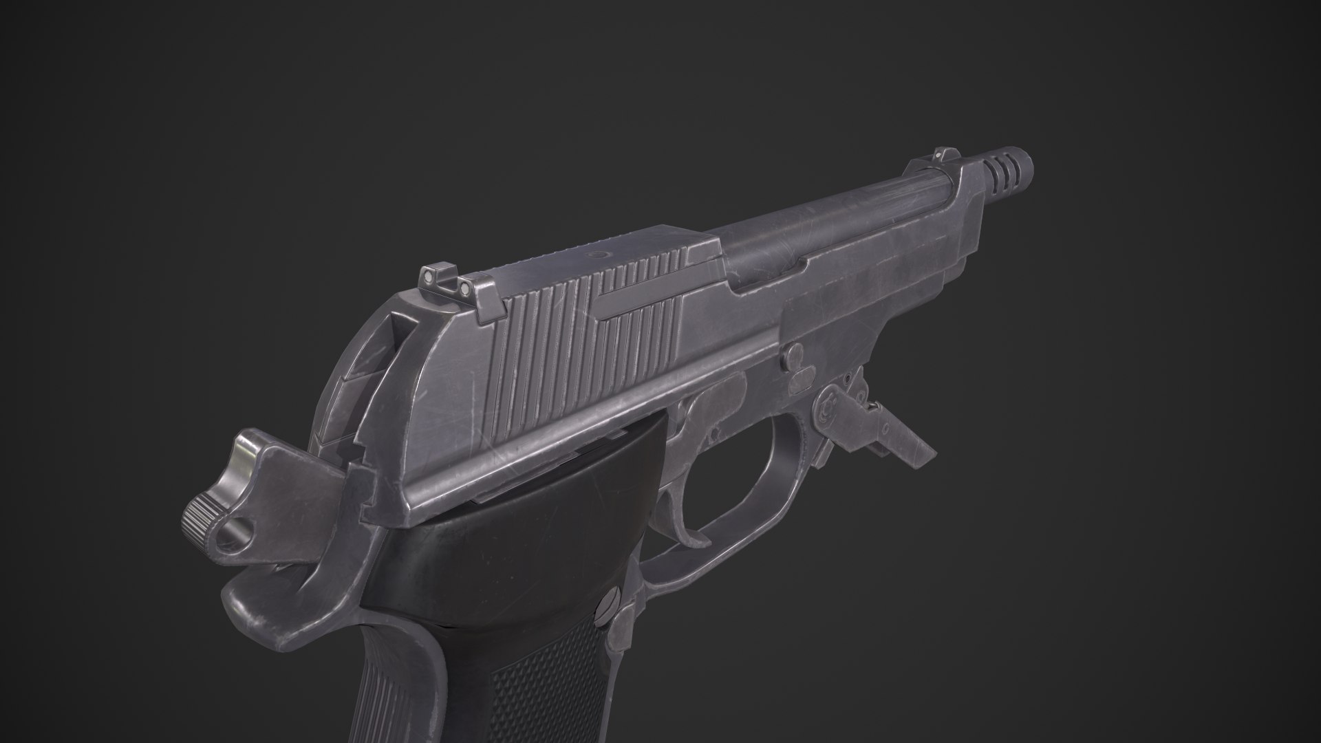 3D Beretta 93R - TurboSquid 1808640