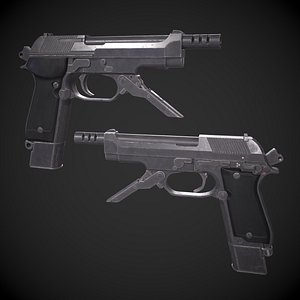 3D Beretta 93R